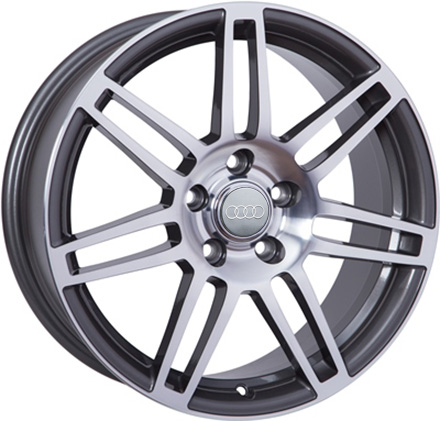Литые диски WSP Italy AUDI W554 S8 COSMA ANTHRACITE+POLISHED