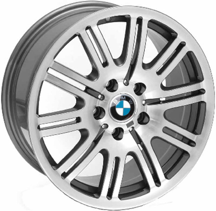 Литые  диски WSP Italy BMW W635 EVOLUTION 19x9,5 PCD5x120 ET27 D72,6 ANTHRACITE POLISHED