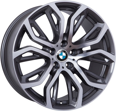 Литые  диски WSP Italy BMW W676 EVEREST 20x11,0 PCD5x120 ET35 D72,6 ANTHRACITE POLISHED