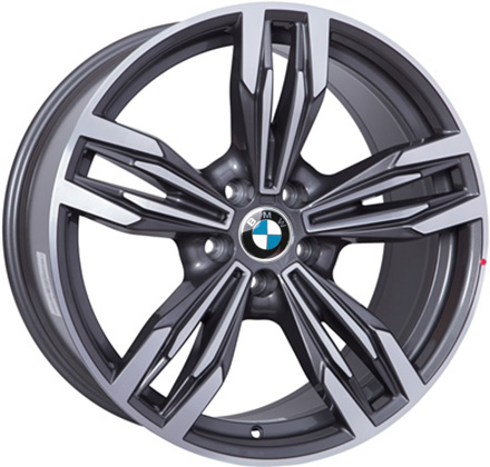 Литые диски WSP Italy BMW W683 ITHACA ANTHRACITE+POLISHED