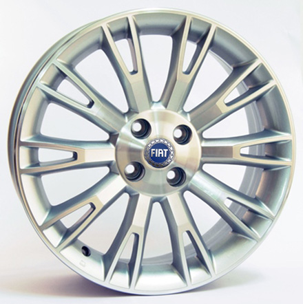 Литые  диски WSP Italy FIAT W150 VALENCIA 16x6,5 PCD4x100 ET45 D56,6 SILVER POLISHED