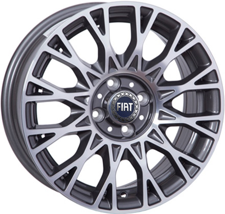 Литые  диски WSP Italy FIAT W162 GRACE 15x6,0 PCD4x98 ET35 D58,1 ANTHRACITE POLISHED