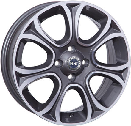 Литые  диски WSP Italy FIAT W163 EVO 16x6,0 PCD4x98 ET45 D58,1 ANTHRACITE POLISHED