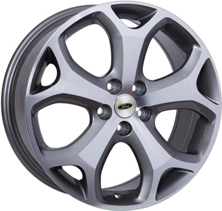 Легкосплавні  диски WSP Italy FORD W950 MAX-MEXICO 16x6,5 PCD5x108 ET50 D63,4 ANTHRACITE POLISHED