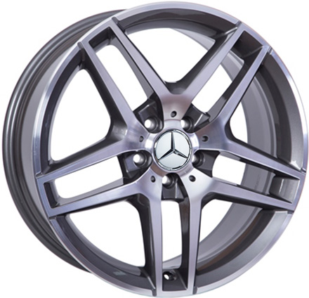 Литые  диски WSP Italy MERCEDES W771 ENEA 19x8,0 PCD5x112 ET43 D66,6 ANTHRACITE POLISHED
