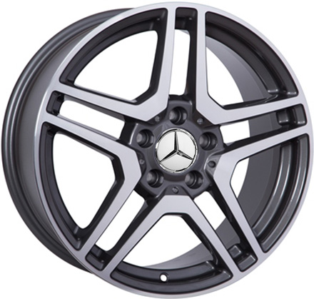 Литые  диски WSP Italy MERCEDES W759 AMG Vesuvio 17x8,0 PCD5x112 ET47 D66,6 ANTHRACITE POLISHED