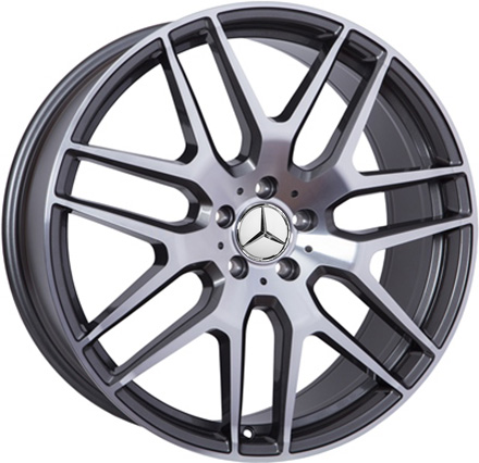 Литые  диски WSP Italy MERCEDES W778 ERIS 21x10,0 PCD5x112 ET52 D66,6 ANTHRACITE POLISHED