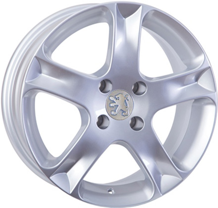 Литые  диски WSP Italy PEUGEOT W851 PALERMO 16x6,5 PCD4x108 ET16 D65,1 SILVER 