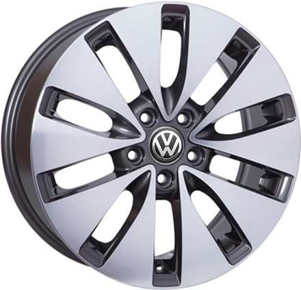 Литые  диски WSP Italy VOLKSWAGEN W461 ERMES 17x7,0 PCD5x112 ET42 D57,1 ANTHRACITE POLISHED