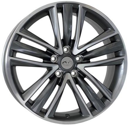 Литые  диски WSP Italy INFINITI W8801 SIDNEY 19x8,5 PCD5x114,3 ET50 D66,1 ANTHRACITE POLISHED