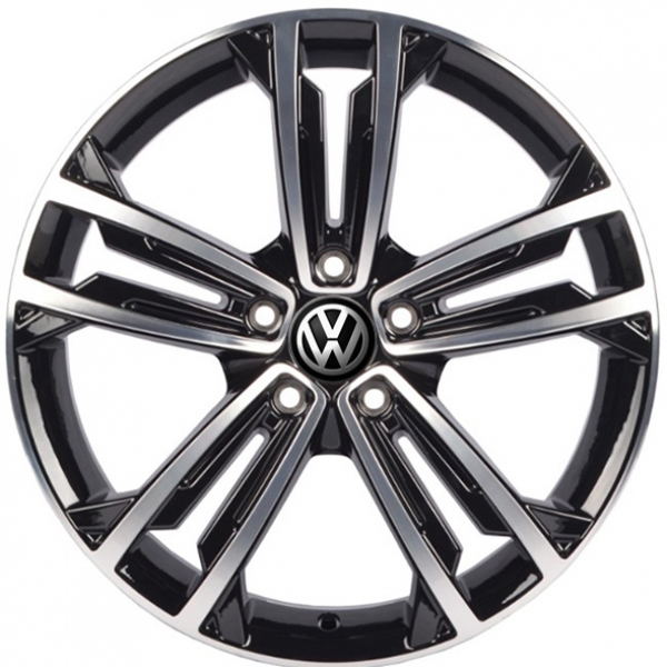 Диски WSP Italy VOLKSWAGEN W471 NAXOS GLOSSY+BLACK+POLISHED