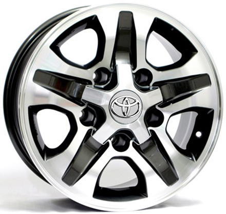 Литые  диски WSP Italy TOYOTA W1751 CESARE 16x8,0 PCD5x150 ET0 D110,1 ANTHRACITE POLISHED