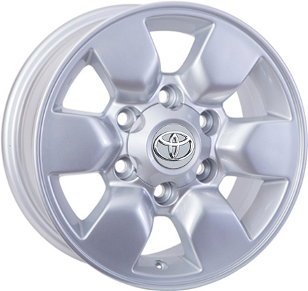 Литые  диски WSP Italy TOYOTA W1761 AOMORI - HiluX 15x7,0 PCD6x139,7 ET30 D106,1 SILVER