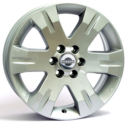 Литые  диски WSP Italy NISSAN W1851 RED SEA 20x9,0 PCD6x114,3 ET30 D66,1 SILVER