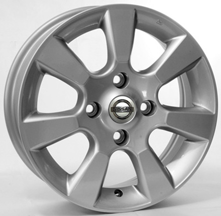 Легкосплавні  диски WSP Italy NISSAN W1852 TIIDA 15x5,5 PCD4x100 ET40 D54,1 SILVER