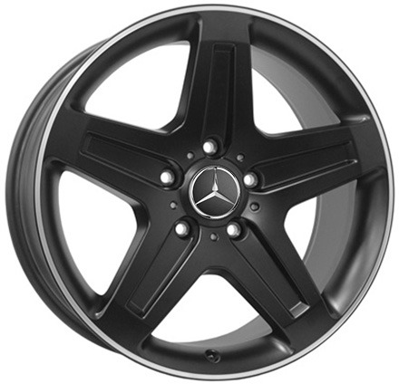 Литые  диски WSP Italy MERCEDES W779 NAGANO 19x9,5 PCD5x130 ET50 D84,1 DULL BLACK R POLISHED