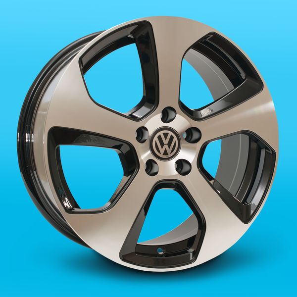 Литые  диски Replica Volkswagen GT 504 16x7,0 PCD5x100 ET42 D57,1 BM