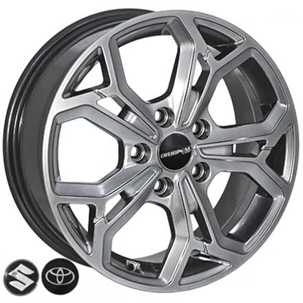 Легкосплавні  диски Replica SUZUKI FE190 16x6,5 PCD5x114,3 ET50 D60,1 HB