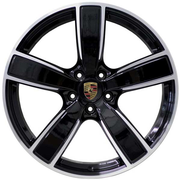Литые  диски WSP Italy PORSCHE W1059 GOTLAND 22x11,5 PCD5x130 ET61 D71,6 GLOSSY BLACK POLISHED