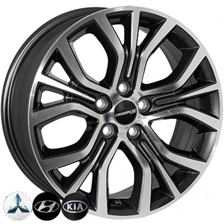 Литые  диски ZF TL1481NW 18x7,0 PCD5x114,3 ET38 D67,1 GMF