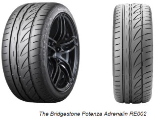 Летние шины Bridgestone Potenza RE002 Adrenalin