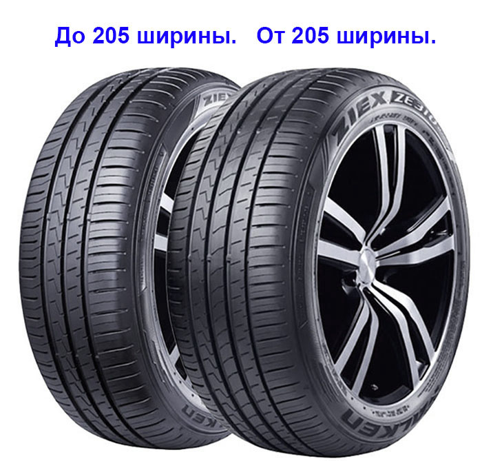 Летние шины Falken Ziex ZE-310 Ecorun 215/50 R18 92V 