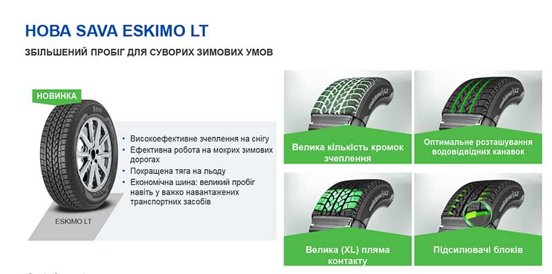 Зимние шины Sava Eskimo LT 205/75 R16 110/108R 